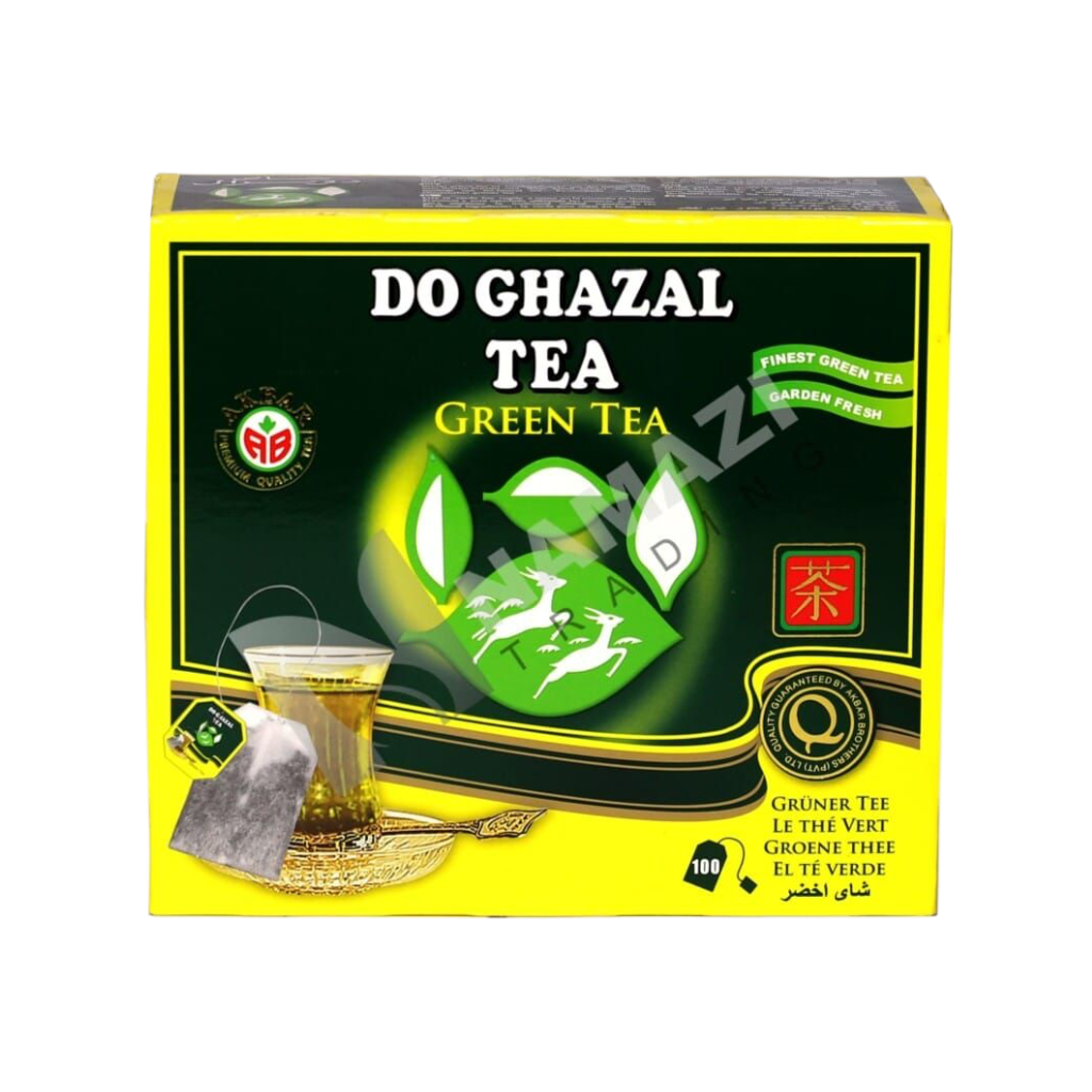 AL GHAZALEEN GRØNN TE 100 TEPOSER X 24