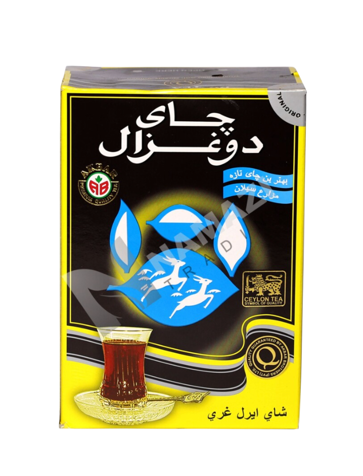 AL GHAZALEEN SVART TE 500 G X 24