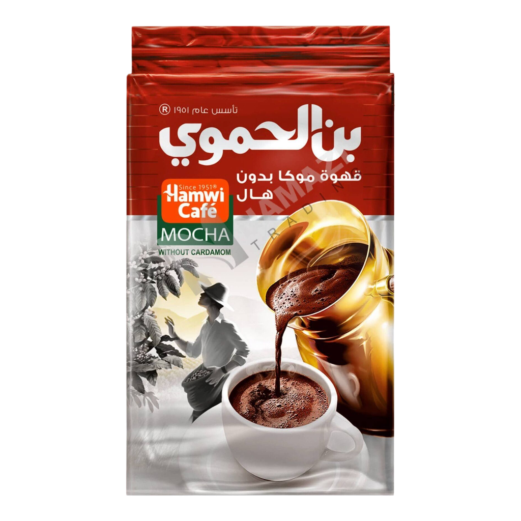KAFFE HAMWI MOKKA UTEN KARDEMOMME 180 G X 12