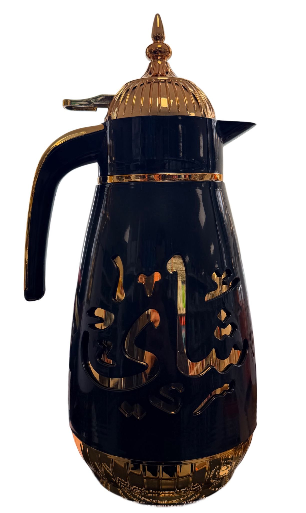 AL SULTAN TERMOKANNE SORT GULL ARABISK DESIGN TE 1 STK X 1