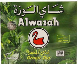 ALWAZAH GRØNN TE (POSE) 200G X 12