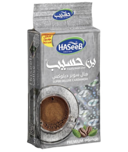 HASEEB KAFFE PREMIUM KARDEMOMME SØLV 500G X 10